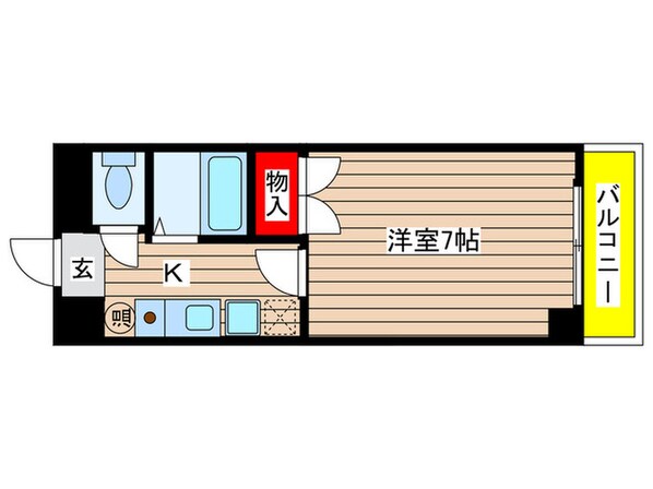 石野ビルの物件間取画像